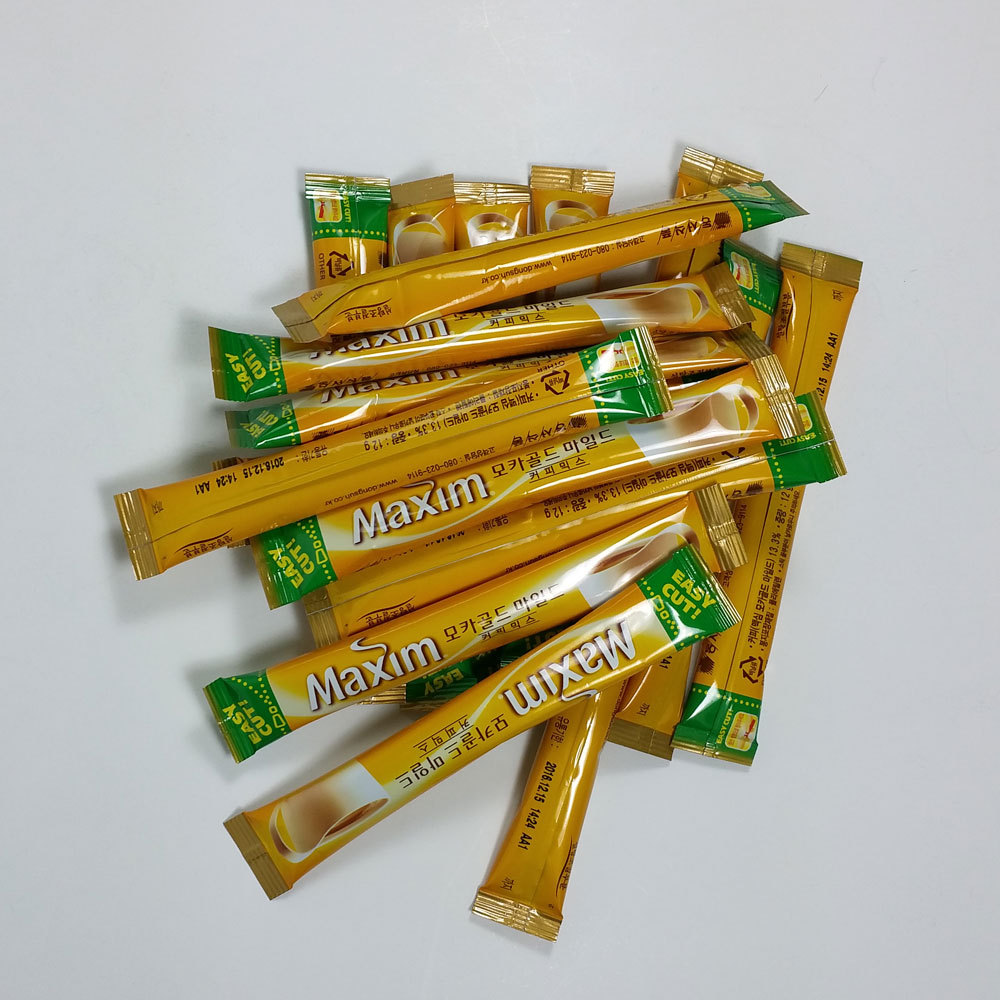 korea instant Mocha Gold Mild 20 Coffee STICKS sugar creamer