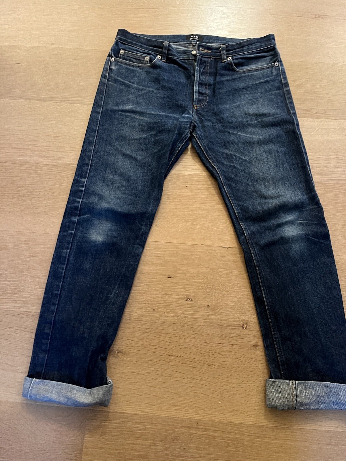 APC NEW CURE H SLIM DENIM JEANS 33 x 32 A.P.C. eBay