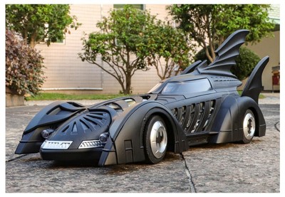 1:18 Classic Movie Car Batmobile Alloy Concept Bat Sports Car Model Diecast Race