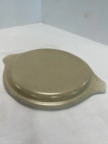 Pyrex Vintage Speckled Beige Homestead Replacement Lid 20-C30 No Flaws