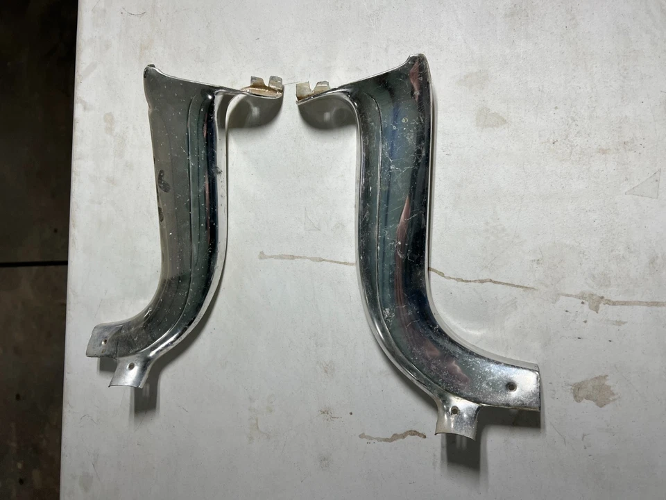 Chevy Impala 1959 1960 moldura de pilar BelAir parabrisas Bonneville Wildcat Foto 4 de 4