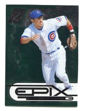 2005 Zenith Epix Green Play Nomar Garciaparra #E-16 #D 5/150 JERSEY NUMBER