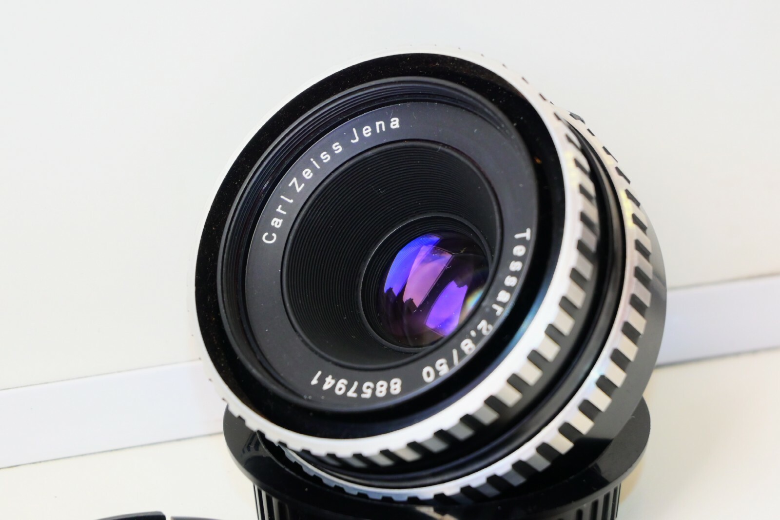 M42 CARL ZEISS JENA TESSAR 50mm f2.8 テッサー ゼブラ 送料無料