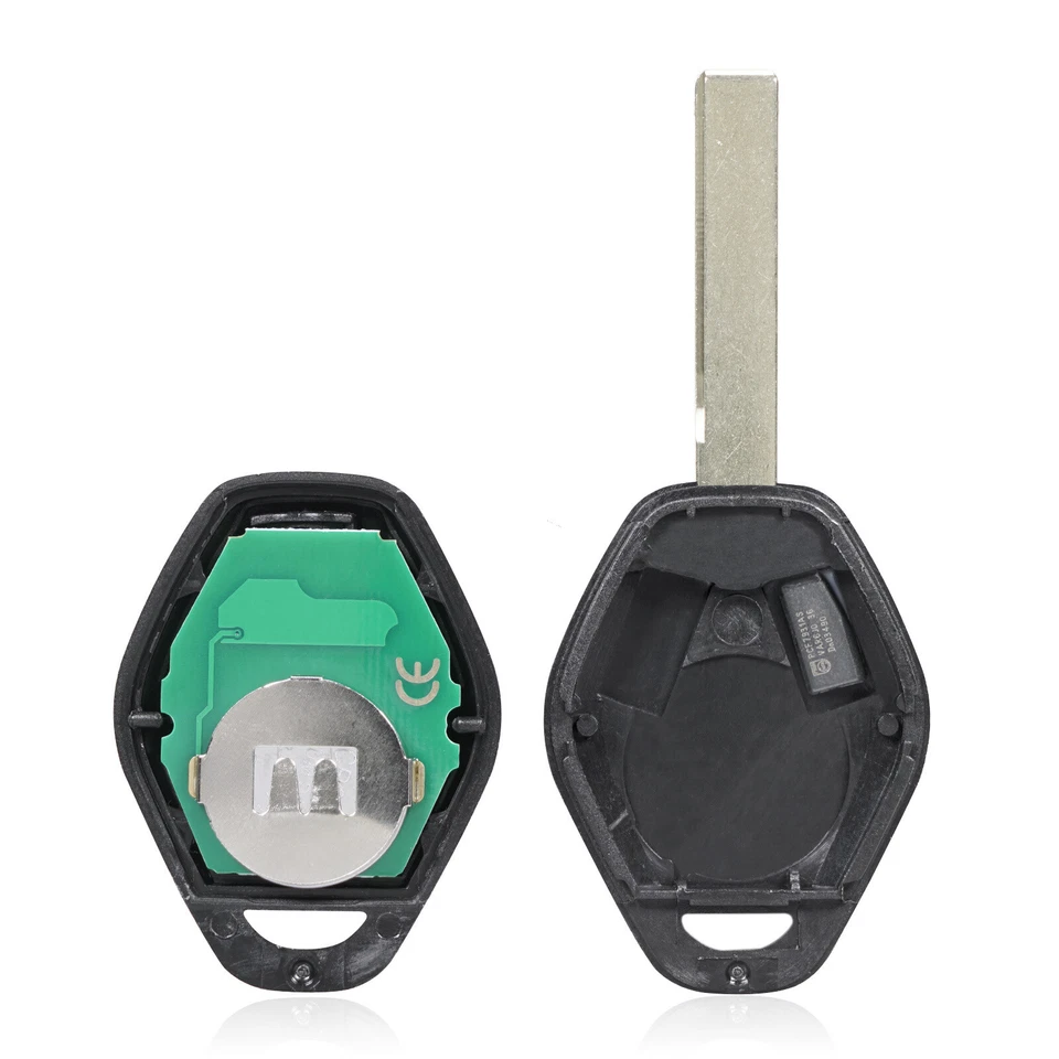 2 Llavero remoto para BMW 3 5 7 E38 E39 E46 X5 X3 Z4 HU92 EWS 315 MHz ID44 Foto 4 de 4