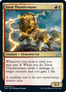 Savai Thundermane x4 - Ikoria: Lair of Behemoths - NM-Mint, English - Ikoria: La
