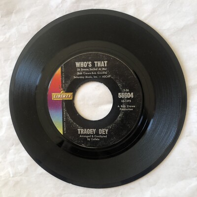 Tracey Dey - Teenage Cleopatra / Who's That 45 RPM Liberty Records
