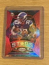 Dalvin Cook 2021 Certified Stars Mirror Red Parallel #d /99 Vikings #CS-3