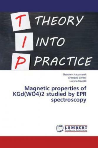 Thumbnail - Magnetic Properties Of Kgd(wo4)2 Studied By Epr Spectroscopy 2689