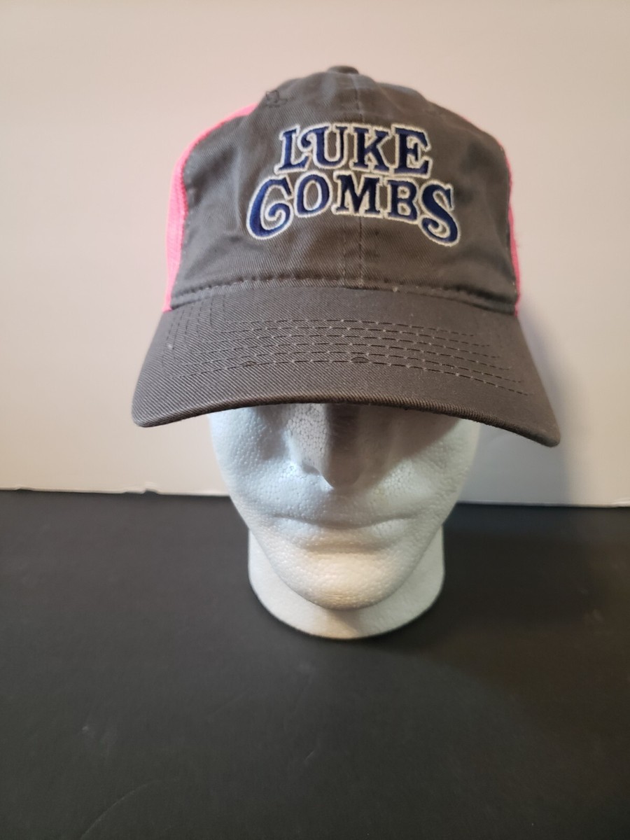 LUKE COMBS Ladies Fit Pink Trucker Hat Cap Happy Mothers Day