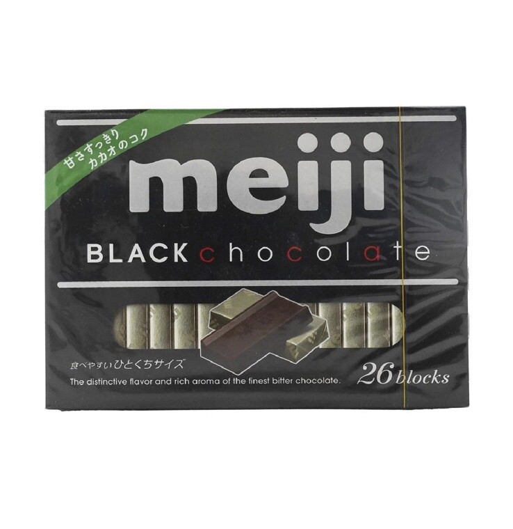 MEIJI Dark Chocolate 26 blocks - Japan | eBay