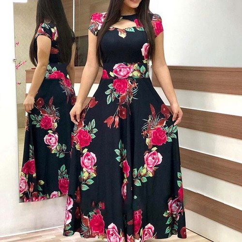 Vestidos Ropa De Moda Para Mujer Largos Casuales Elegante De Verano Encaje  2021✓ | eBay