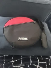 ARTBIN Stitch-A-Round Sewing Case Travel Tote Bag Storage Red/Black w/Strap