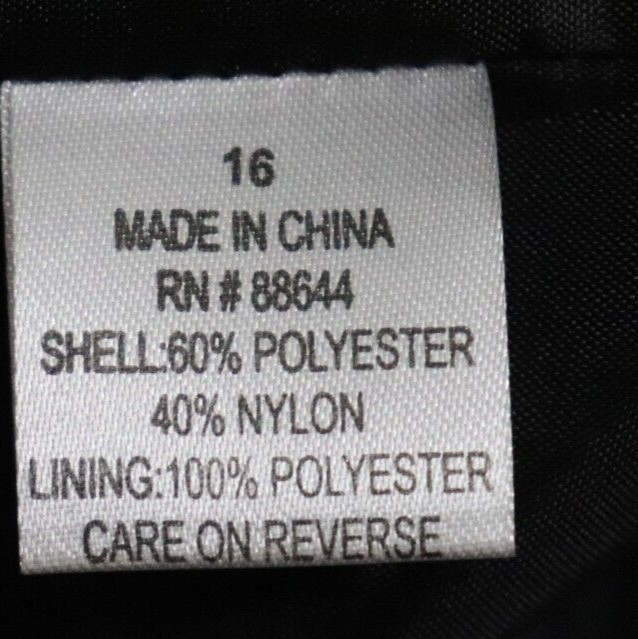 John Meyer Suit Women Size 16 Beaded Sequin Jacket Skirt Brown Animal Career New