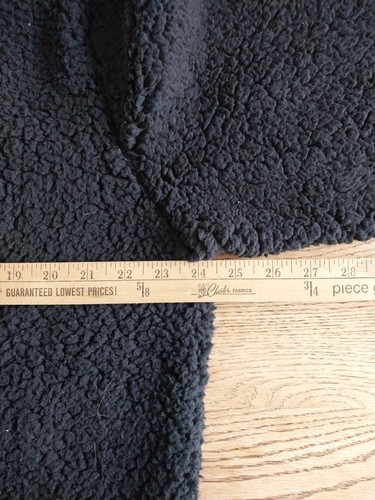 NWT Weatherproof Vintage High Pile Fleece Anthracite Black 1/4 Zip Mens Size XL - Picture 5 of 6