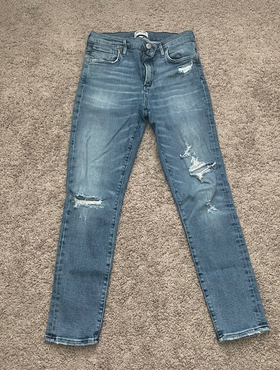 AGOLDE::スカート:27[RESALE] NWT $348 AGOLDE Blanca Sleeveless Denim Jumpsuit Size 10