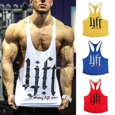 Herren Tank Top Fitness Gym T-Shirts Sport Weste Bodybuilding Muskelshirt Hemd - Bild 1 von 4