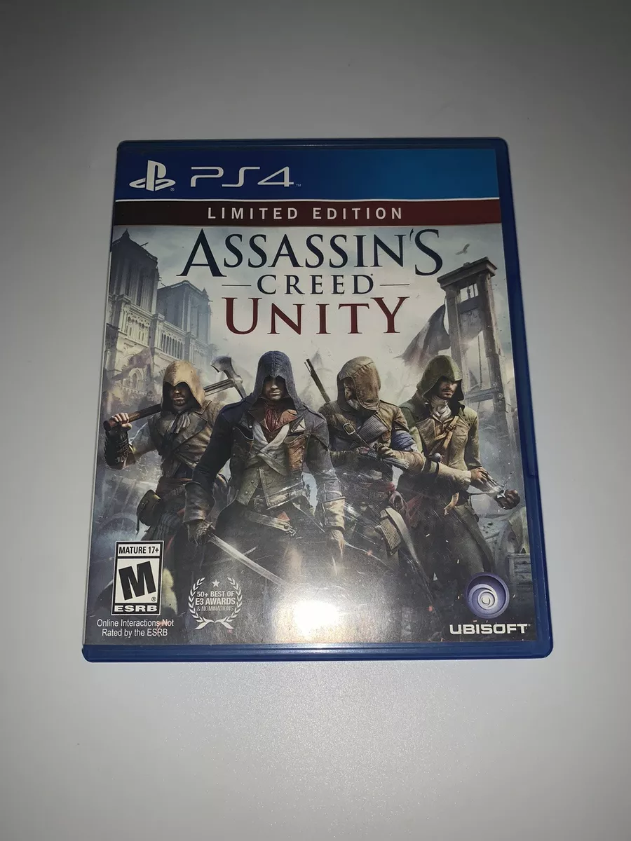 Playstation 4 Assassin's Creed Unity PS4 Limited Edition Game 2014