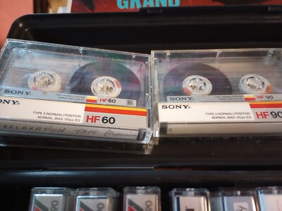 Pack De 3 Cassettes Audio Fuji 90 HF - 90 Min - Vintage - Neuf Scellé