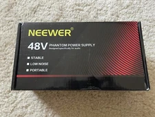 NEW IN BOX Neewer 48V Phantom Power Supply