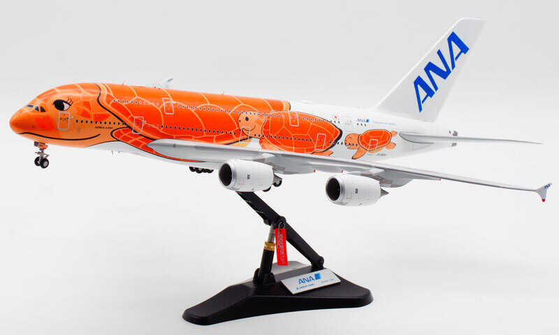 JC Wings ANA Ka La Livery A380-800 JA383A Orange Sea Turtle JC Wings ANA Ka La Livery A380-800 JA383A Orange Sea Turtle