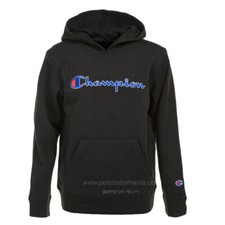  NWT Champion boys size M Black Fleece Hoodie