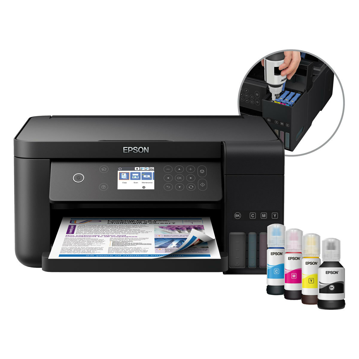 epson ink free printer