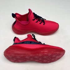 DKNY Unisex-Child Landon Knit Little Big Kid Sneaker , Sz 1/12.5