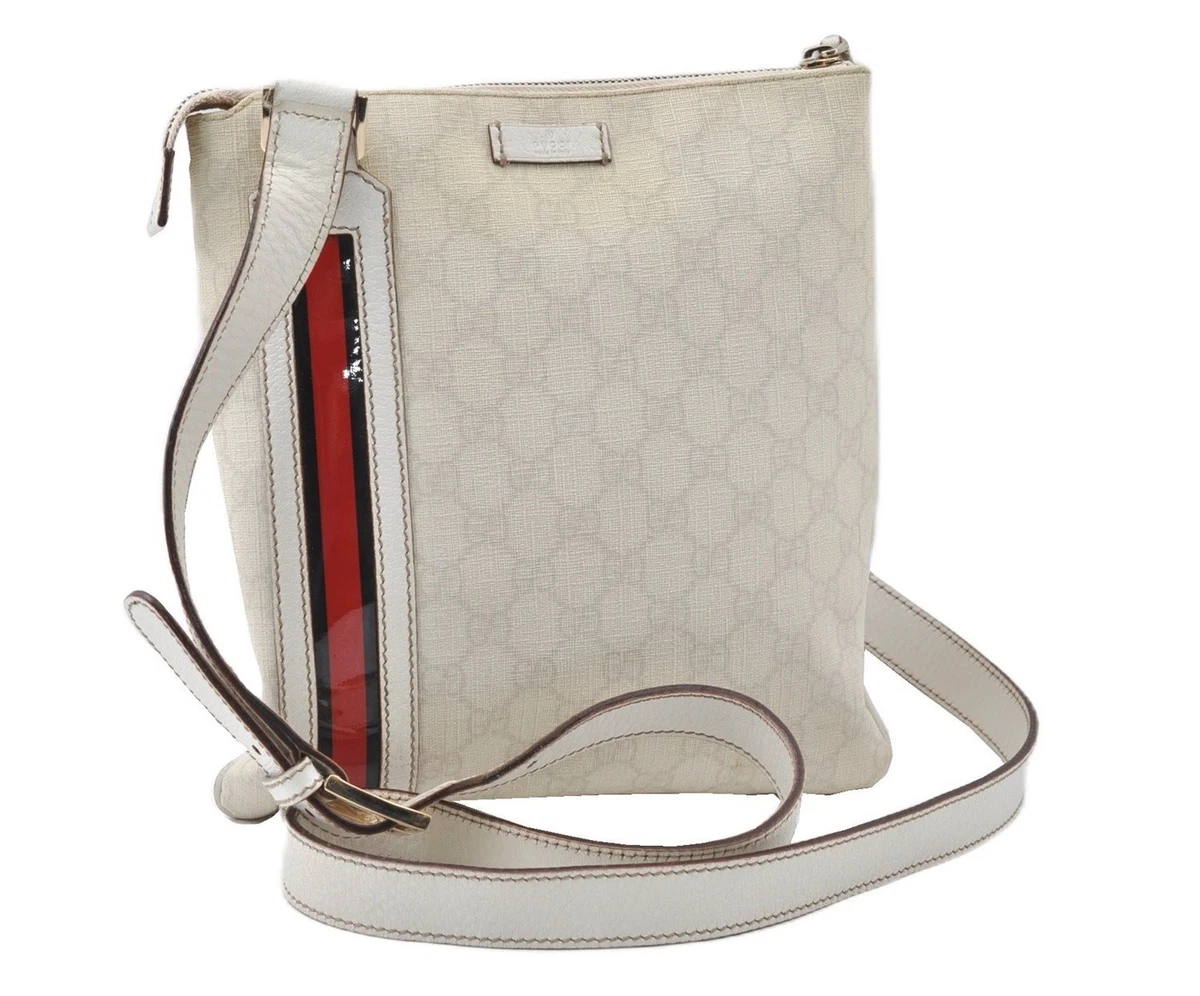 Gucci GG Plus Sherry Line Crossbody Bag - Neutrals Crossbody Bags