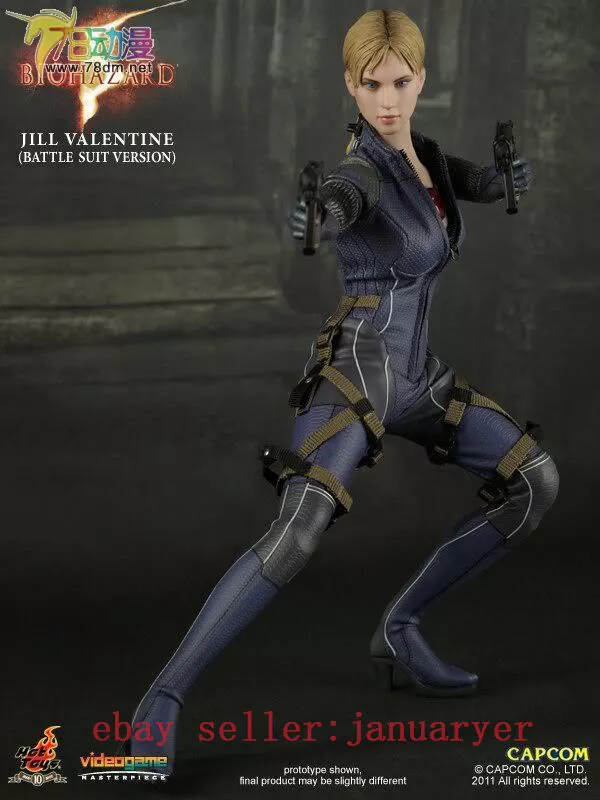 Resident Evil Jill Valentine 1/6 STARS Figure W/ Base 