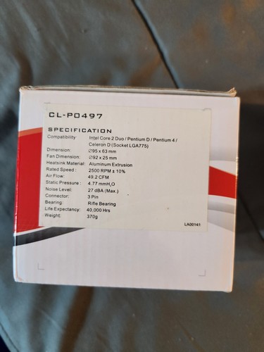 Thermaltake CL-P0497 CPU Cooler For Intel Socket LGA775 - Picture 2 of 2