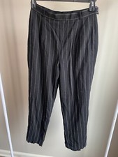 Carlisle wool/cotton blend vintage pinstripe pants
