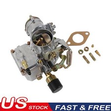 37 Pict-3 Carburetor 113129031k For Vw Beetles 1971-1979 Dual Port 1600cc 12v