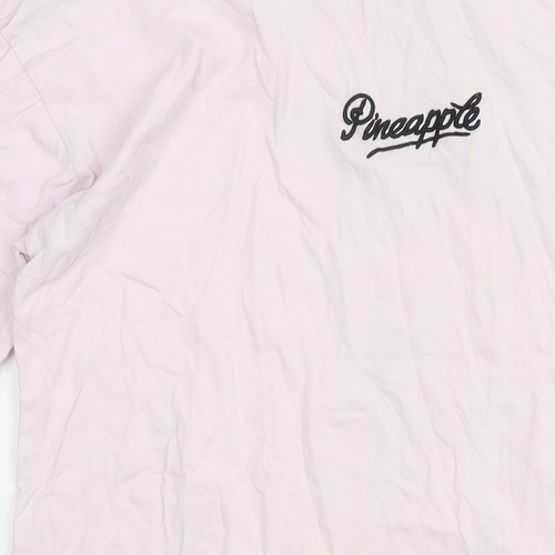 Pineapple Women’s Pink XS Embroidered T-Shirt - Picture 10 of 12
