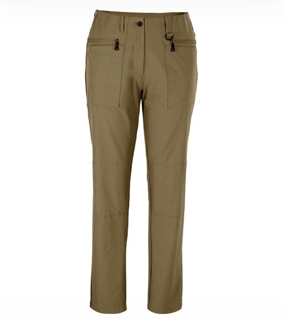Rohan Stretch Bags Trousers Women’s Fell Brown 14 Regular Walking Pant Comfort