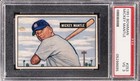 1951 Bowman #253 Mickey Mantle PSA 3 VG Rookie RC Card CENTERED