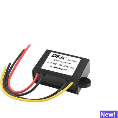Versatile DC-DC Converter 9V-36V Step Up/Down for Car & Solar Power Systems