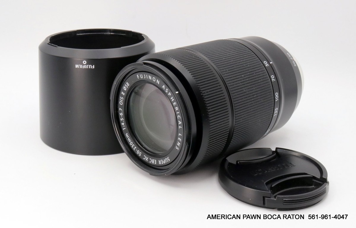 Fuji FUJIFILM XC 50-230mm f4.5-6.7 OIS II Super EBC Lens (Black