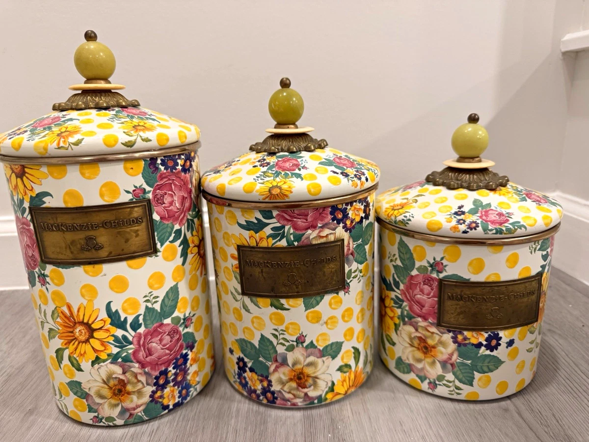 MacKenzie-Childs Enamel Kitchen Canisters & Jars for sale | eBay