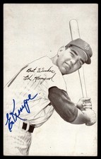 1947-66 Exhibits Baseball Ed Kranepool Signed Auto (No COA) *AB825