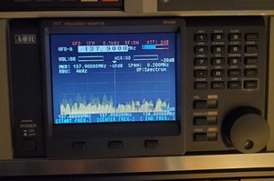AOR SR2000 SPECTRUM DISPLAY MONITOR WITH RECEIVER