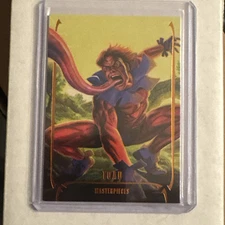 2024 Marvel Masterpieces Legendary Orange Toad /99
