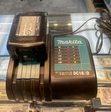 Makita BL1840B 18V 4Ah Battery  DC18SD Charger Used As Is Ready to Ship  