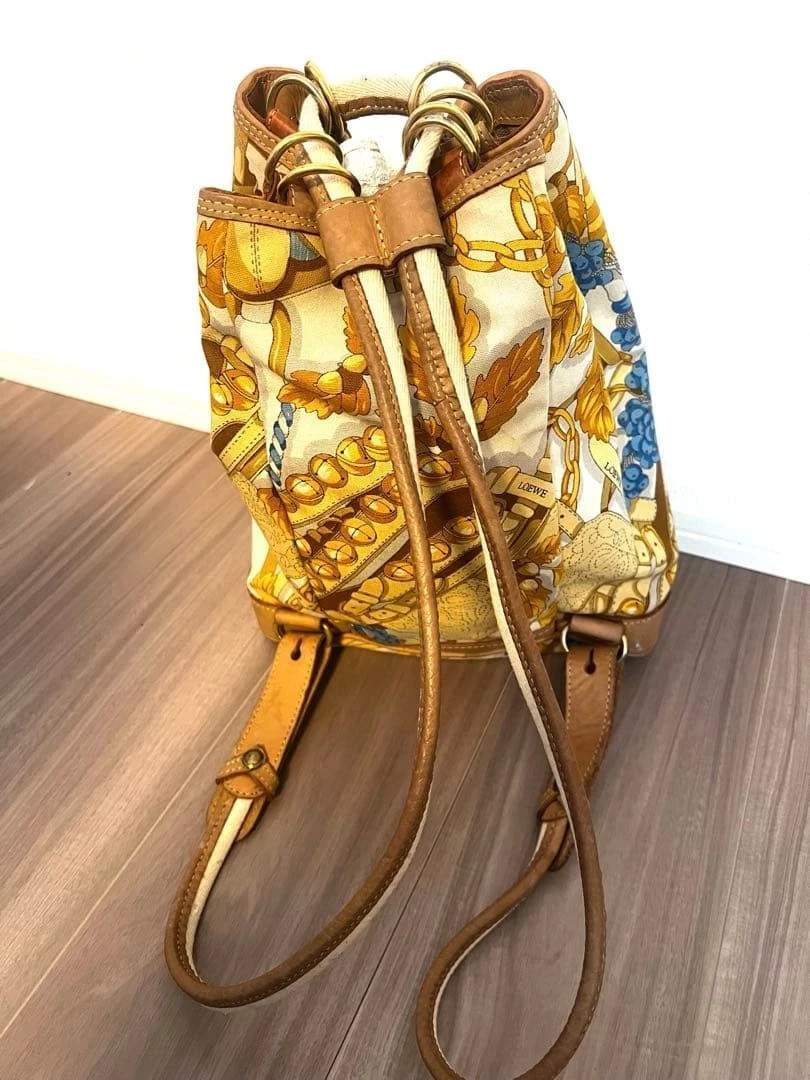 LOEWE Drawstring Backpack - Botanical Print Flora… - image 3