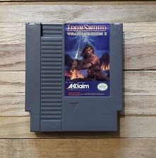IRONSWORD Wizards  Warriors II Nintendo NES Game Cartridge ACCLAIM