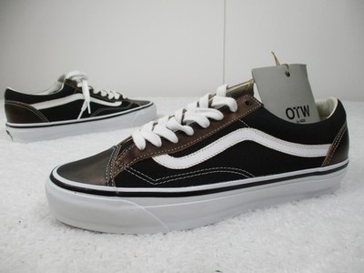 Vans Shoes Mens 11.5 Old Skool 36 Vibram Black Brown Skate Sneakers OTW New Tags