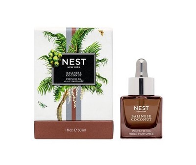 *NEW* Nest Fragrance Balinese Coconut Perfume Oil 1 fl oz (30ml)
