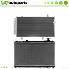 For 2010-2011 Toyota Camry Aluminium Radiator & AC Condenser Cooling Assembly