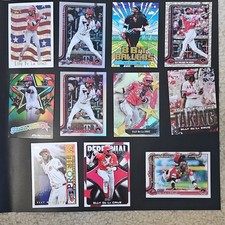 Topps Elly De La Cruz Cincinnati Reds 11 Card Lot Insert and SP