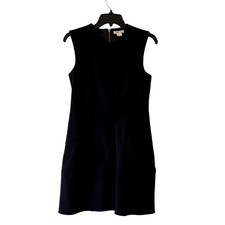 Helmut Lang Little Black Dress Minimalist Sleeveless Size 2 J1