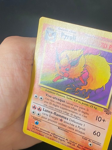 CARTE POKEMON PYROLI 19/64 FR RARE WIZARDS JUNGLE - EXC+ - Picture 2 of 11